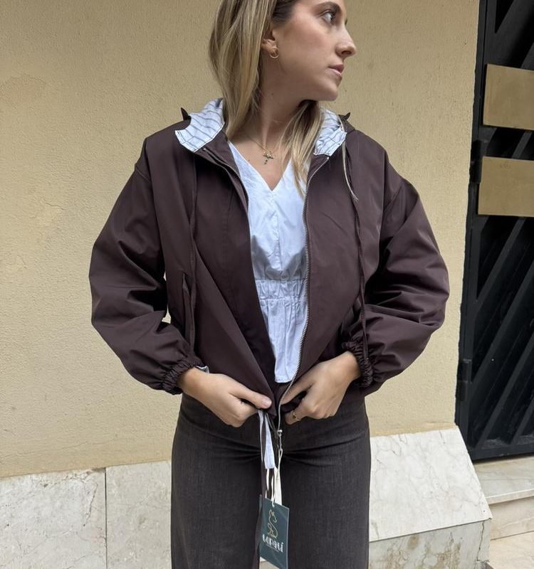 CHAQUETA MARRON