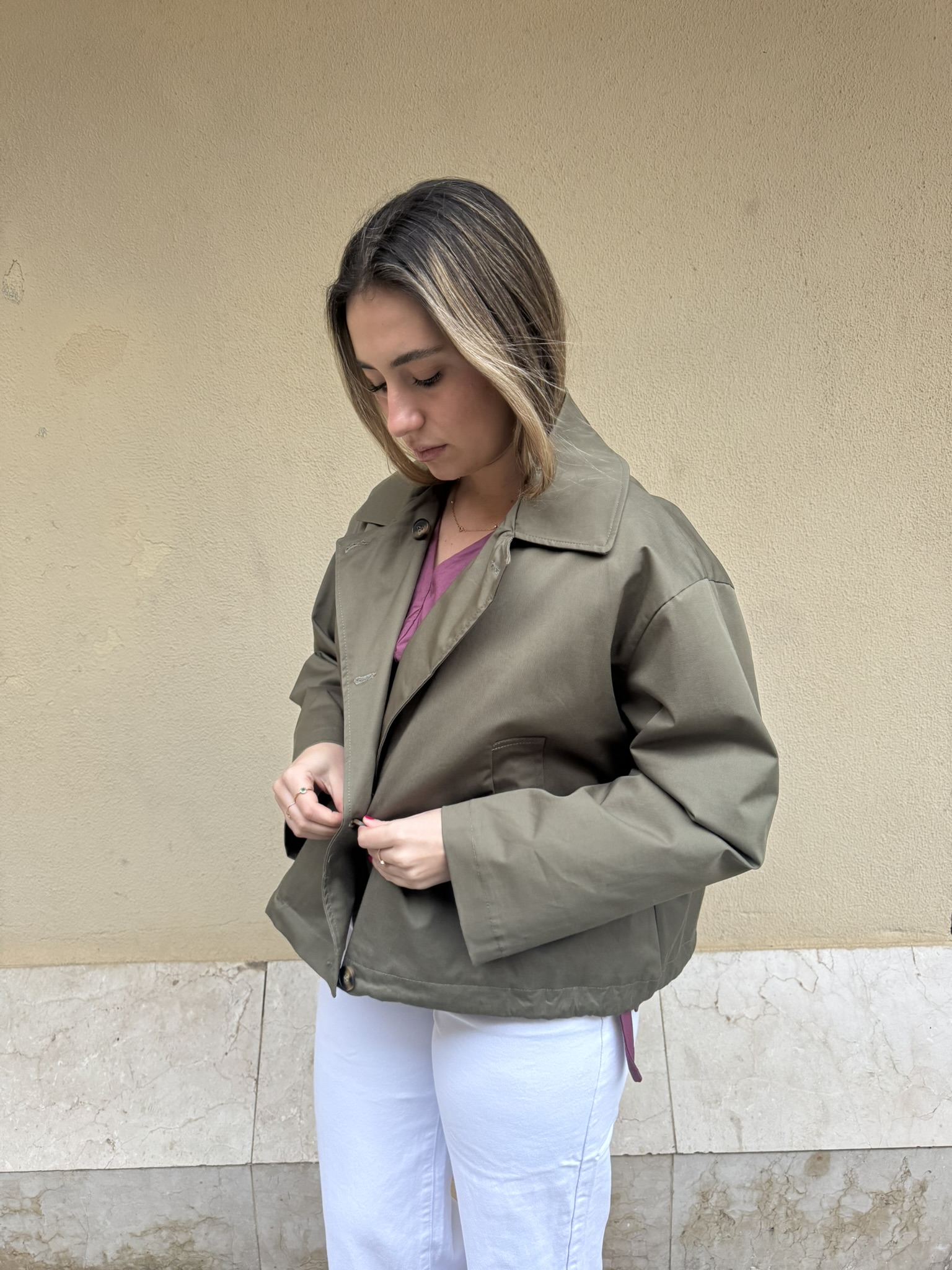 CAZADORA VERDE - Imagen 3