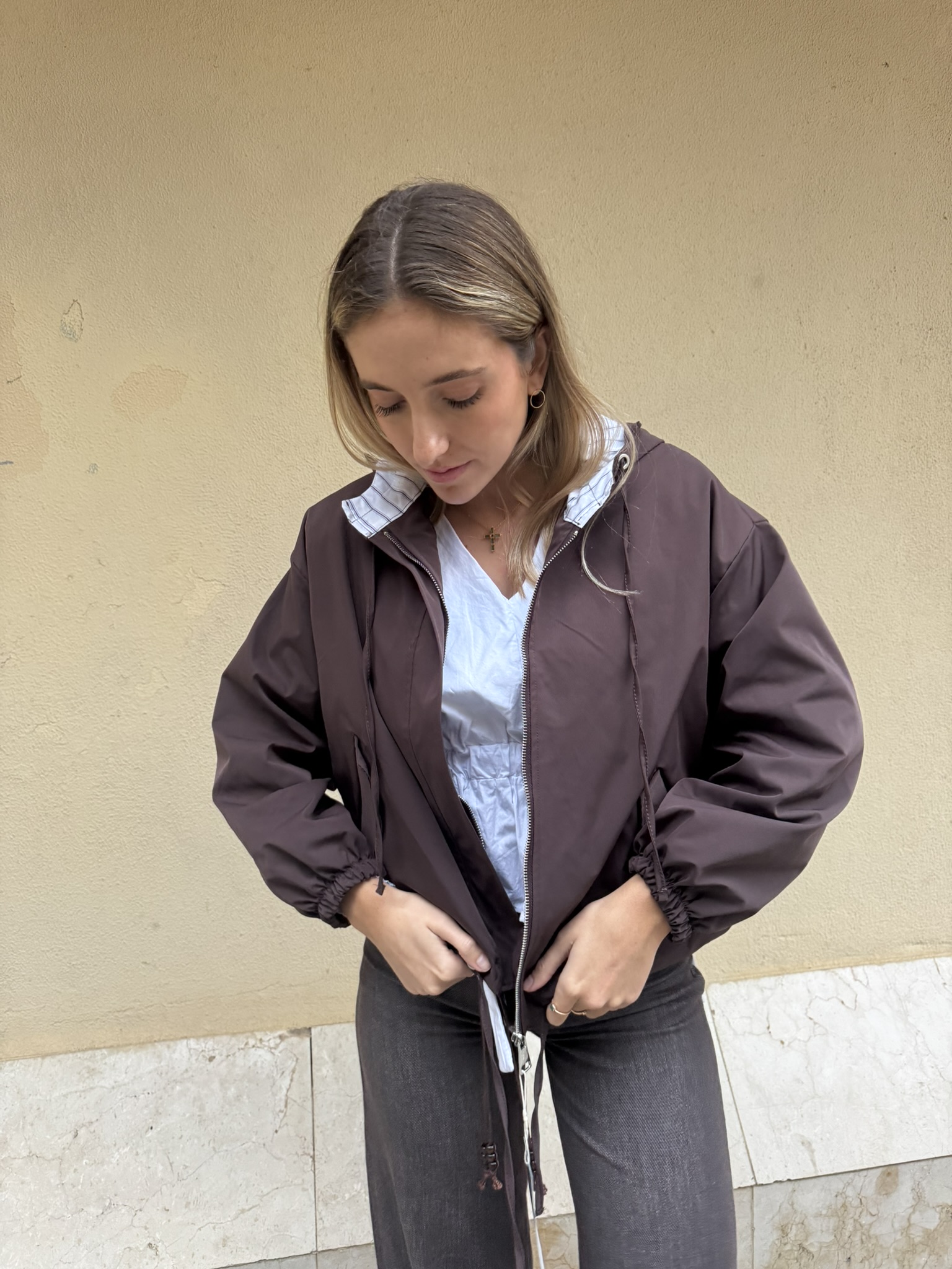 CHAQUETA MARRON - Imagen 2