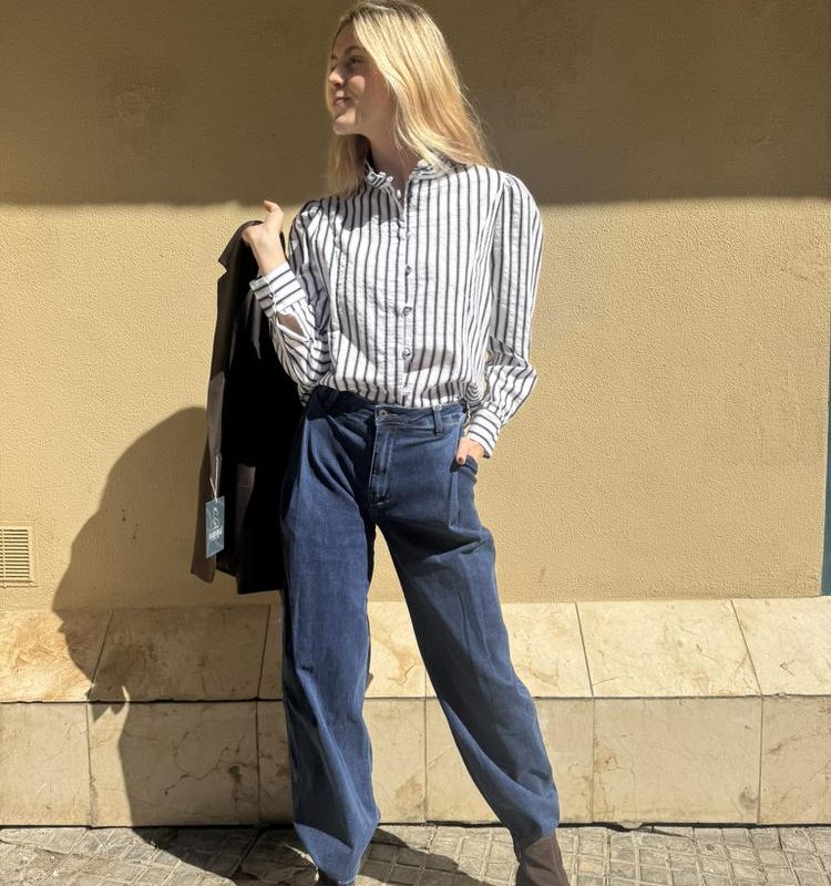 PANTALON VAQUERO PINZAS