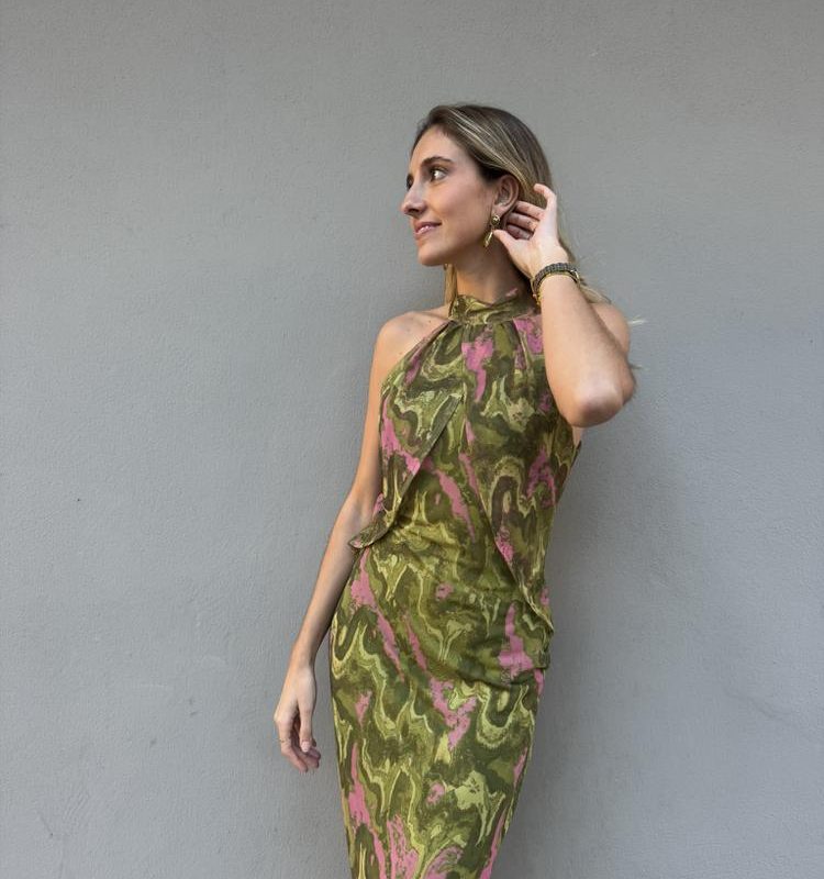 VESTIDO GASA LAZADA