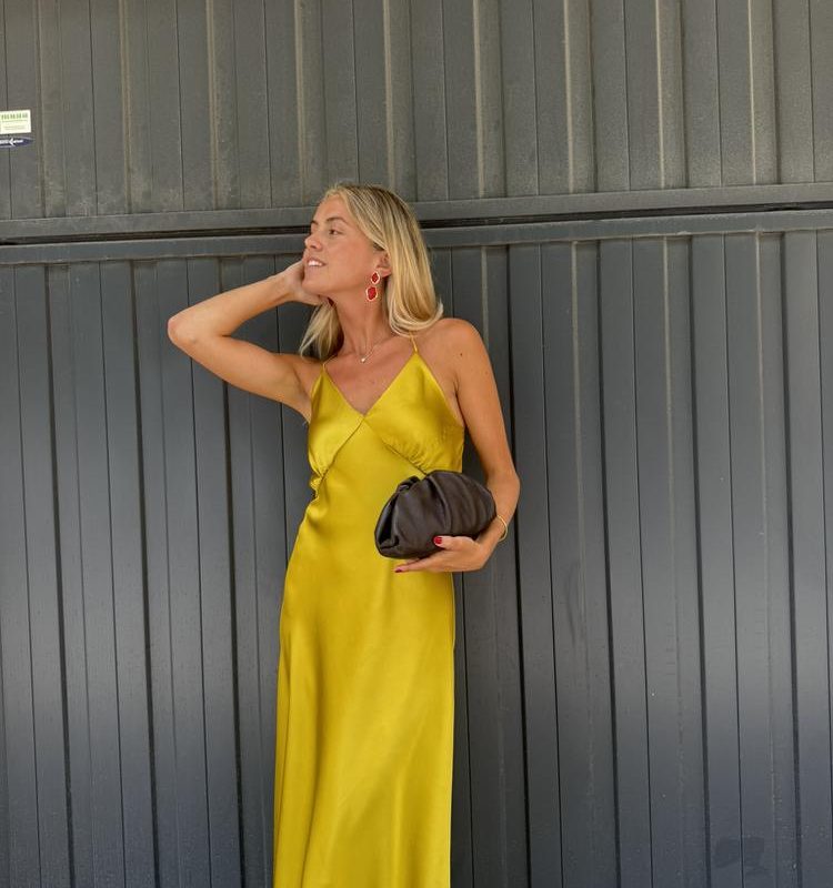 VESTIDO LENCERO SATÉN