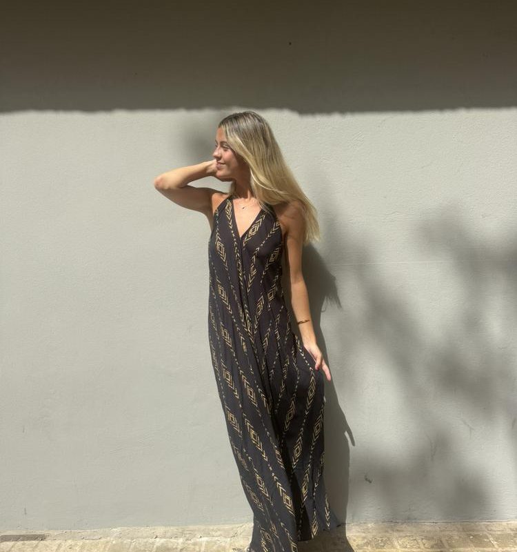 VESTIDO LARGO INDIO