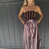 VESTIDO RAYAS LAZADA