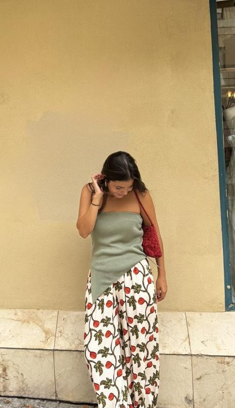 PANTALON FLORES